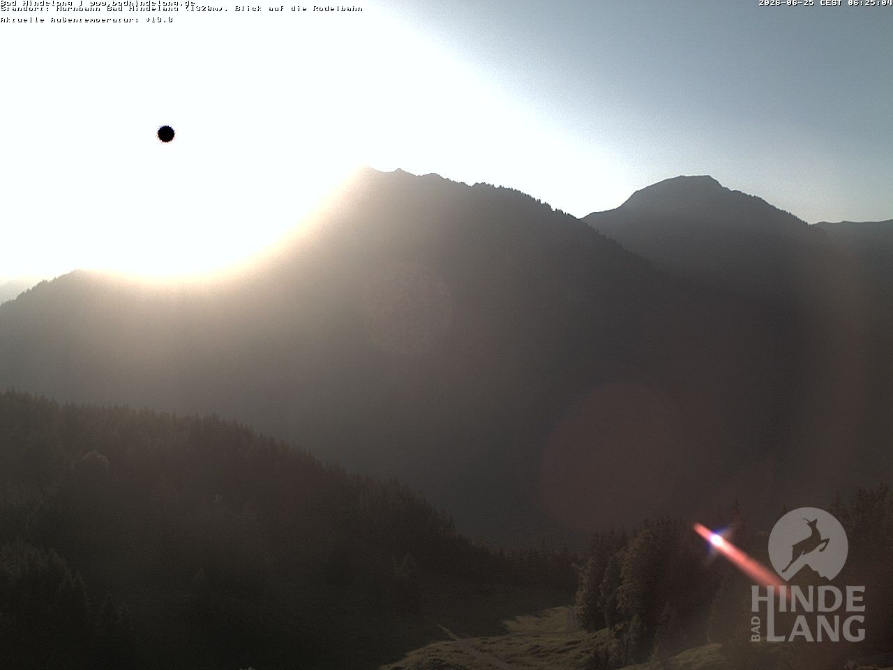 Archiv Foto Webcam Blick auf Hornalp