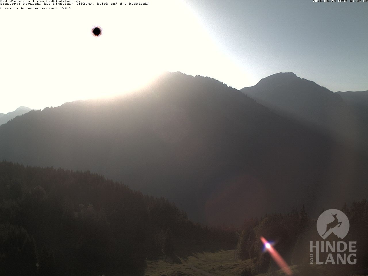 Archiv Foto Webcam Blick auf Hornalp