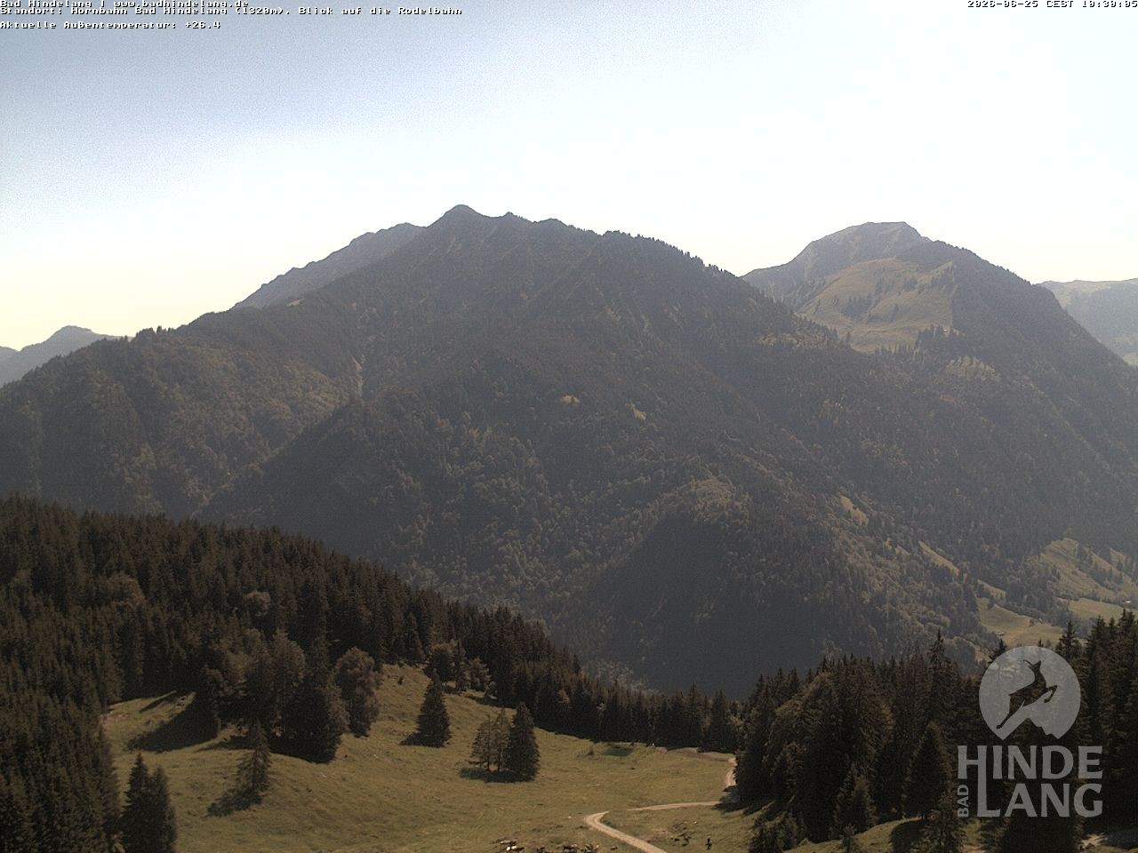 Archiv Foto Webcam Blick auf Hornalp