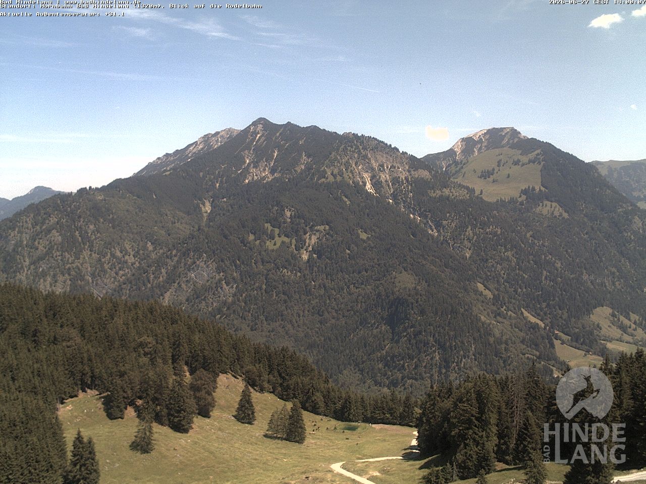 Archiv Foto Webcam Blick auf Hornalp