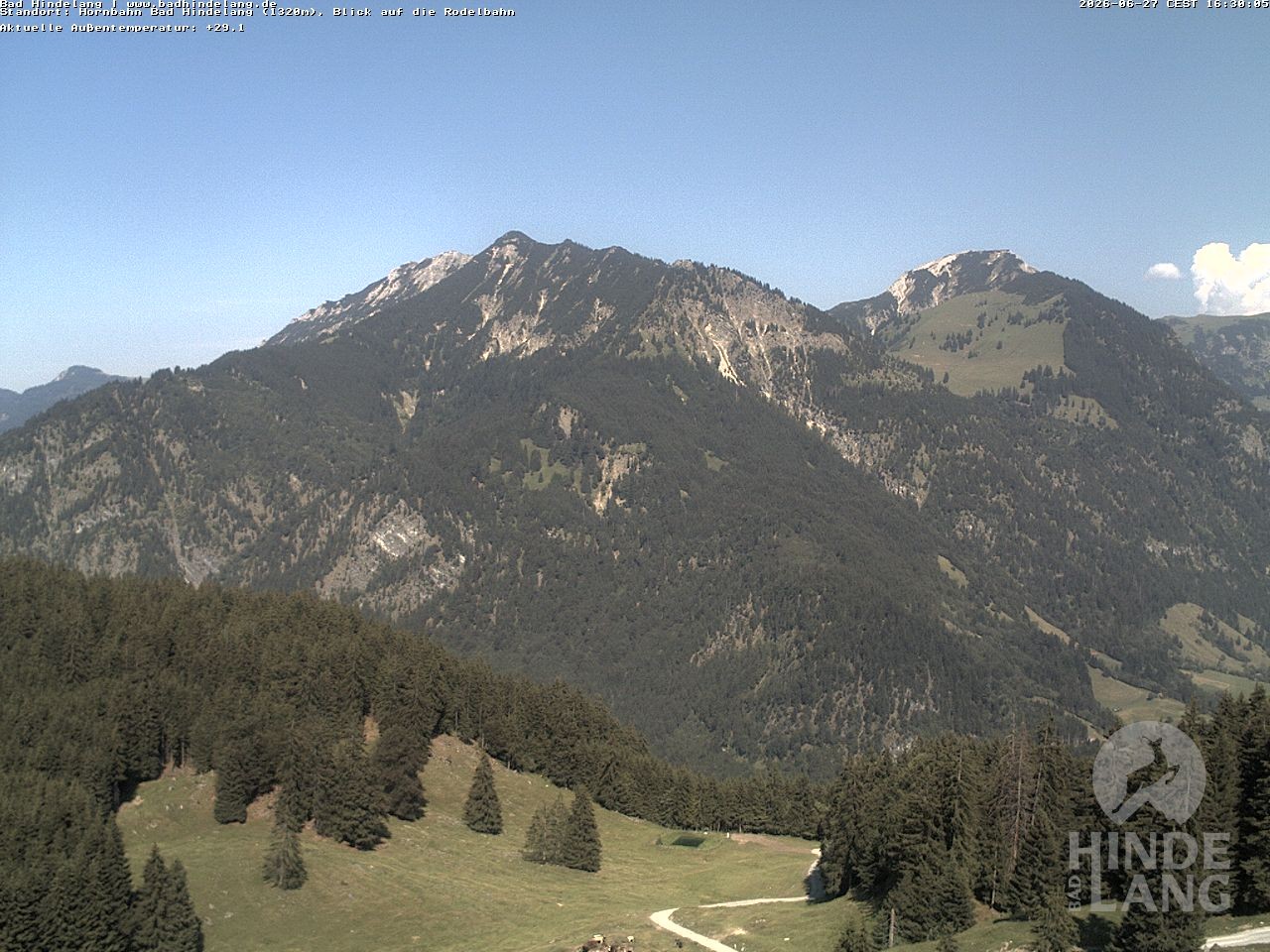 Archiv Foto Webcam Blick auf Hornalp