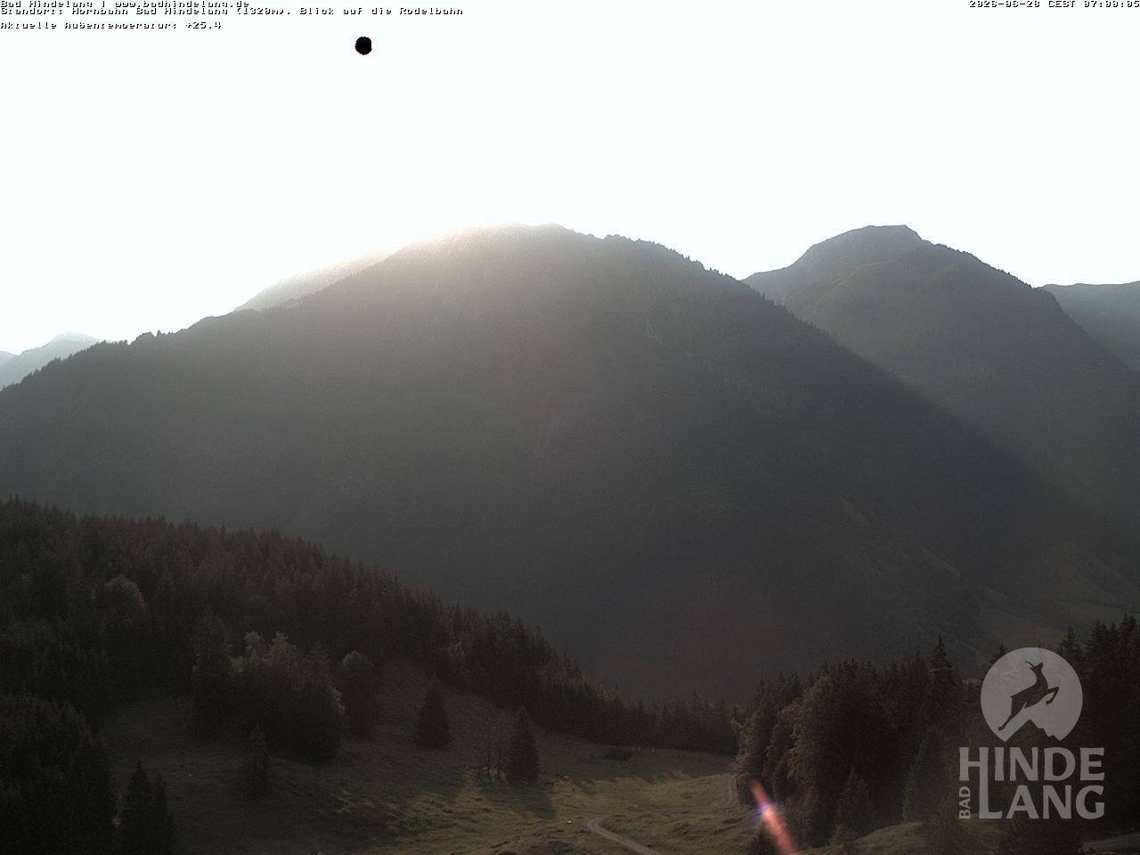 Archiv Foto Webcam Blick auf Hornalp