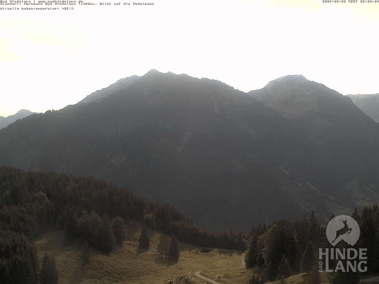 Archiv Foto Webcam Blick auf Hornalp