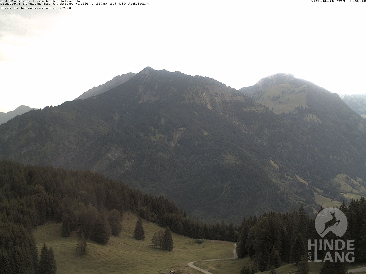 Archiv Foto Webcam Blick auf Hornalp