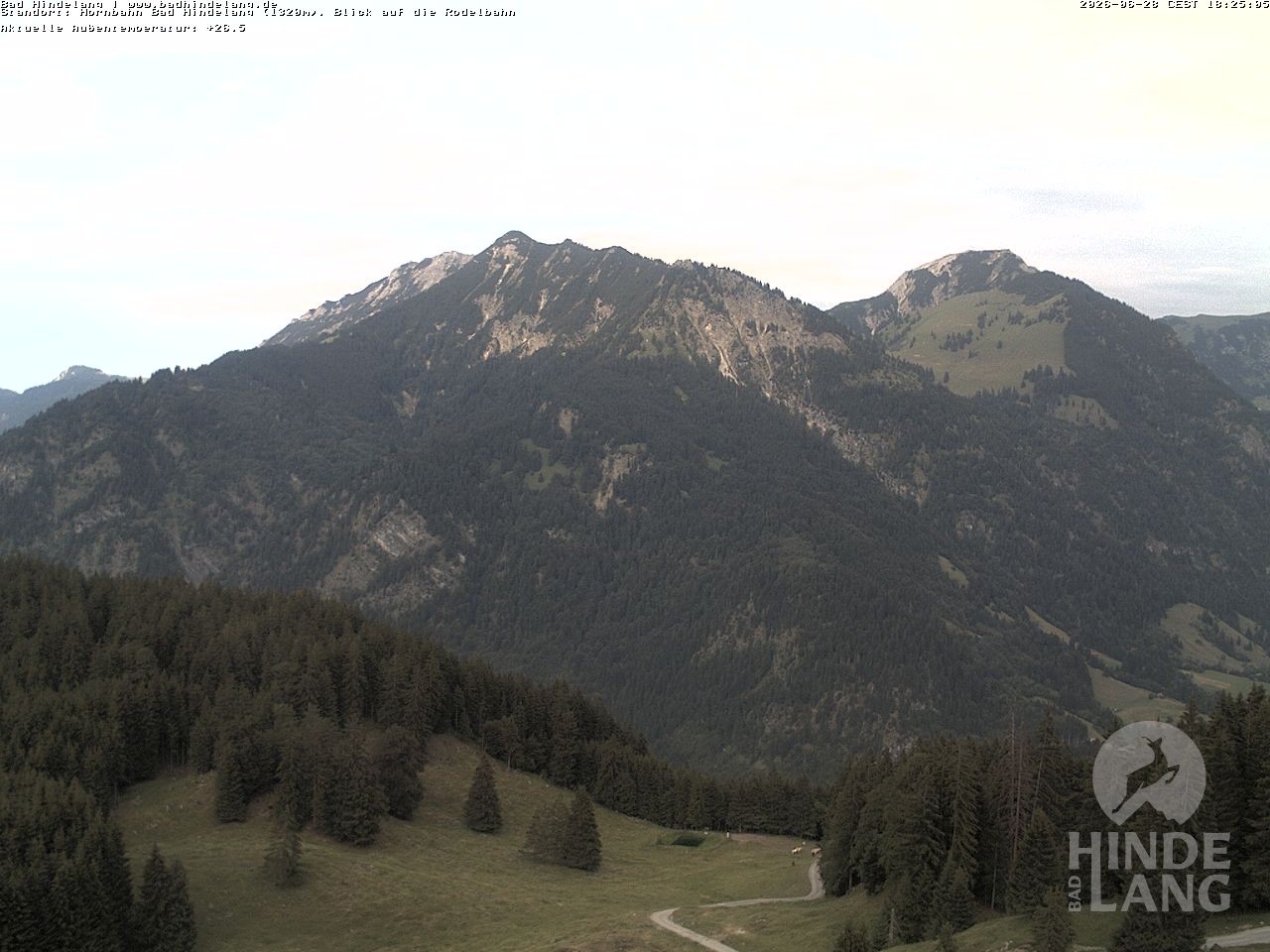Archiv Foto Webcam Blick auf Hornalp