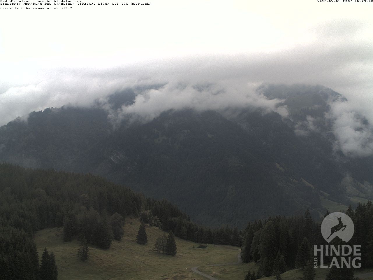 Archiv Foto Webcam Blick auf Hornalp
