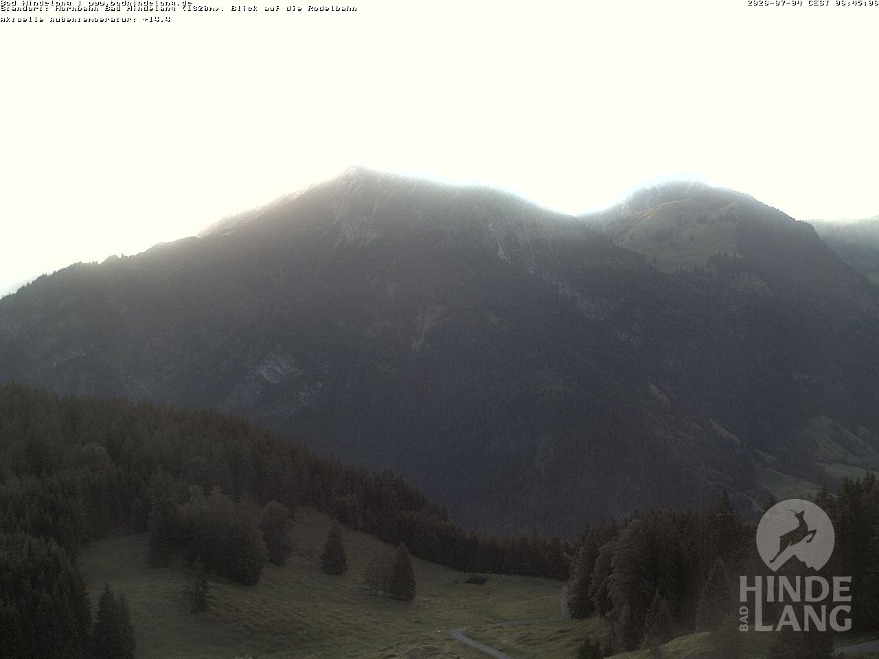 Archiv Foto Webcam Blick auf Hornalp