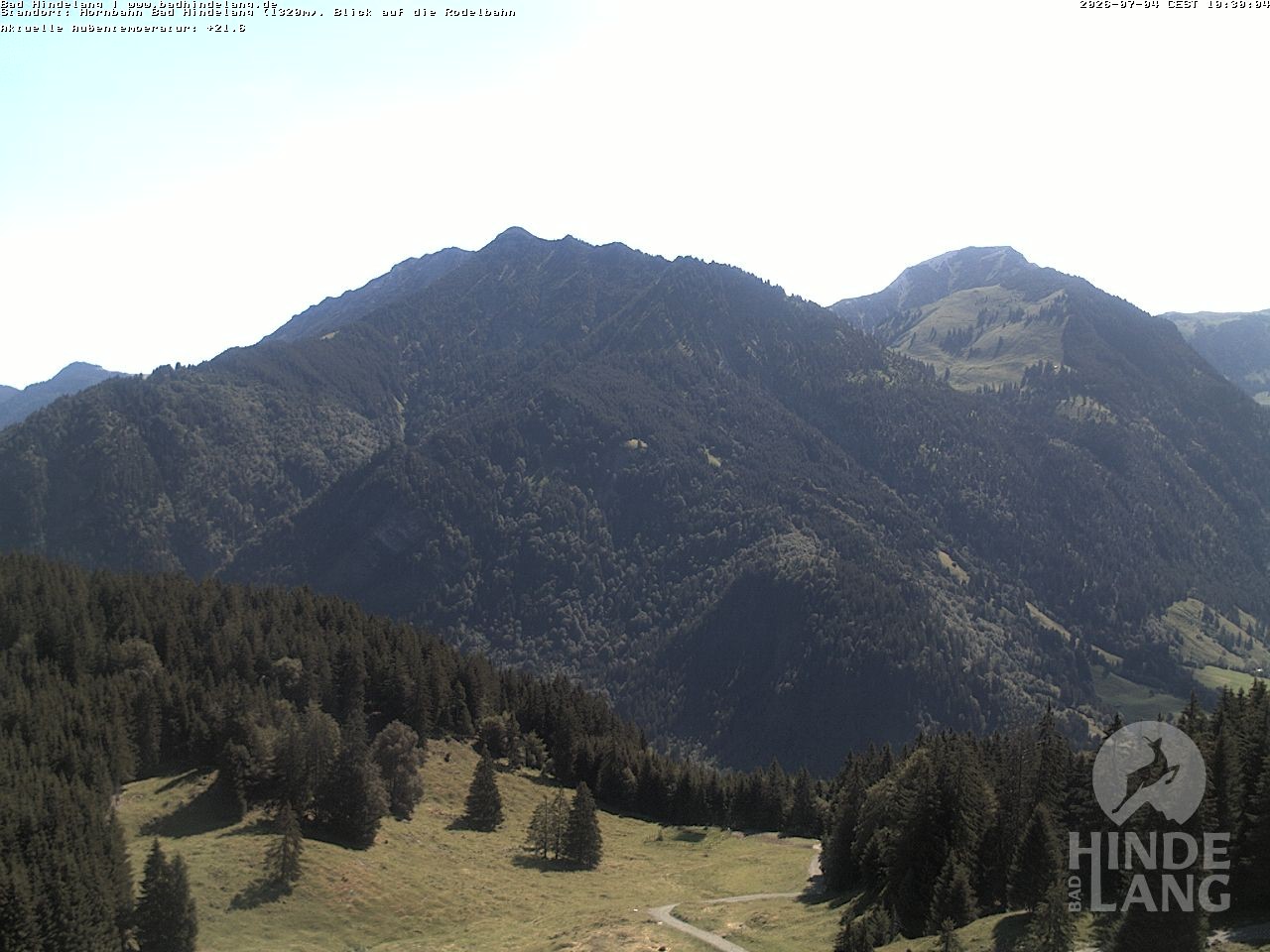 Archiv Foto Webcam Blick auf Hornalp