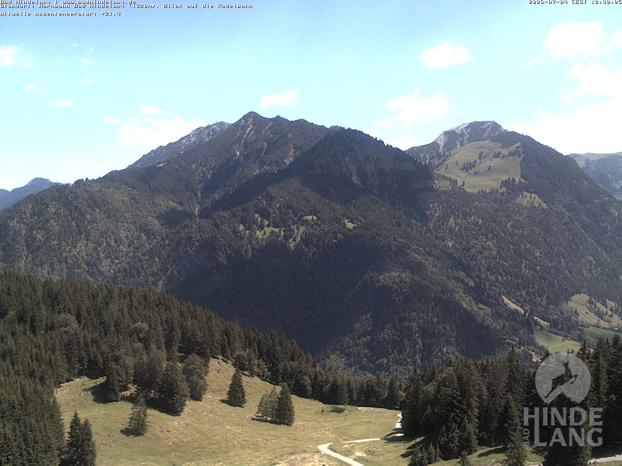 Archiv Foto Webcam Blick auf Hornalp