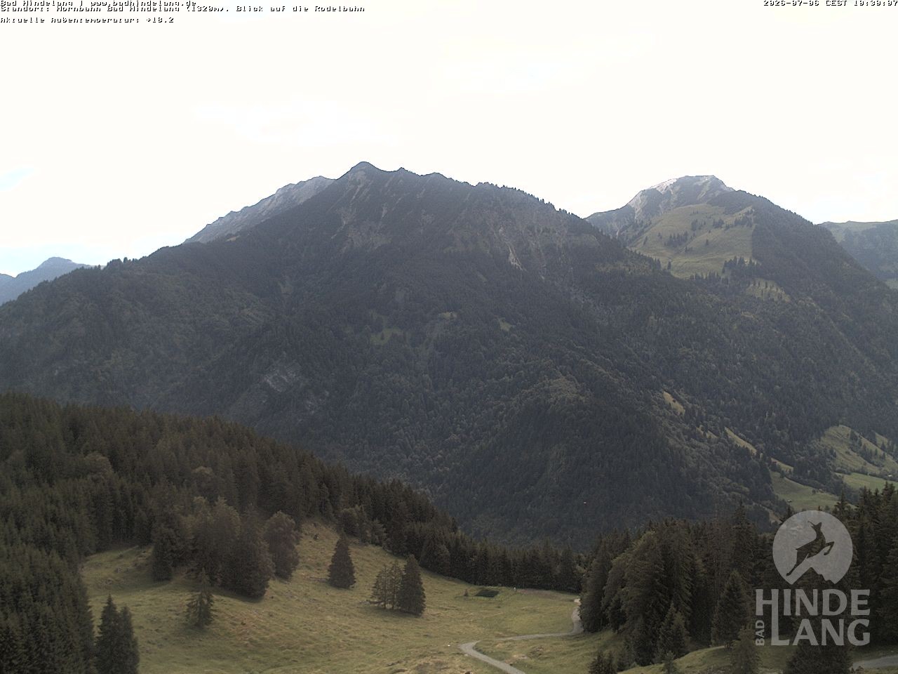 Archiv Foto Webcam Blick auf Hornalp