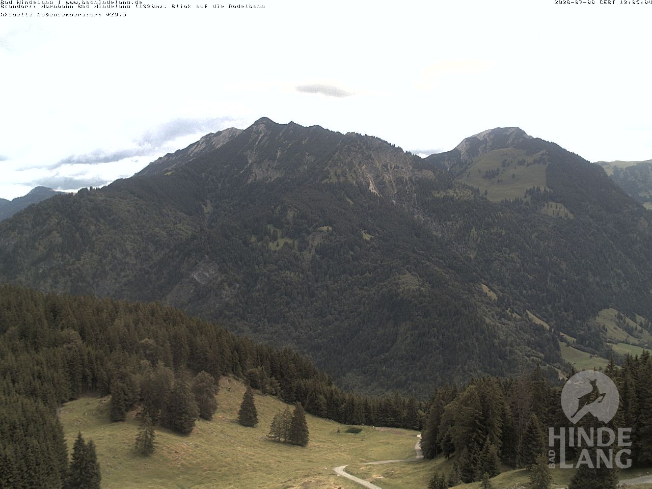 Archiv Foto Webcam Blick auf Hornalp