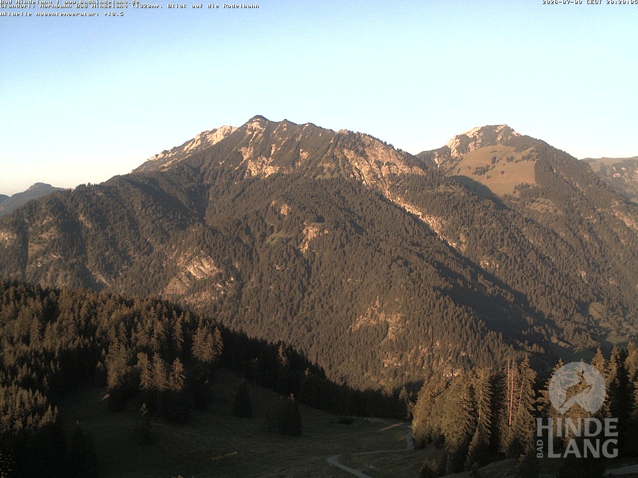 Archiv Foto Webcam Blick auf Hornalp