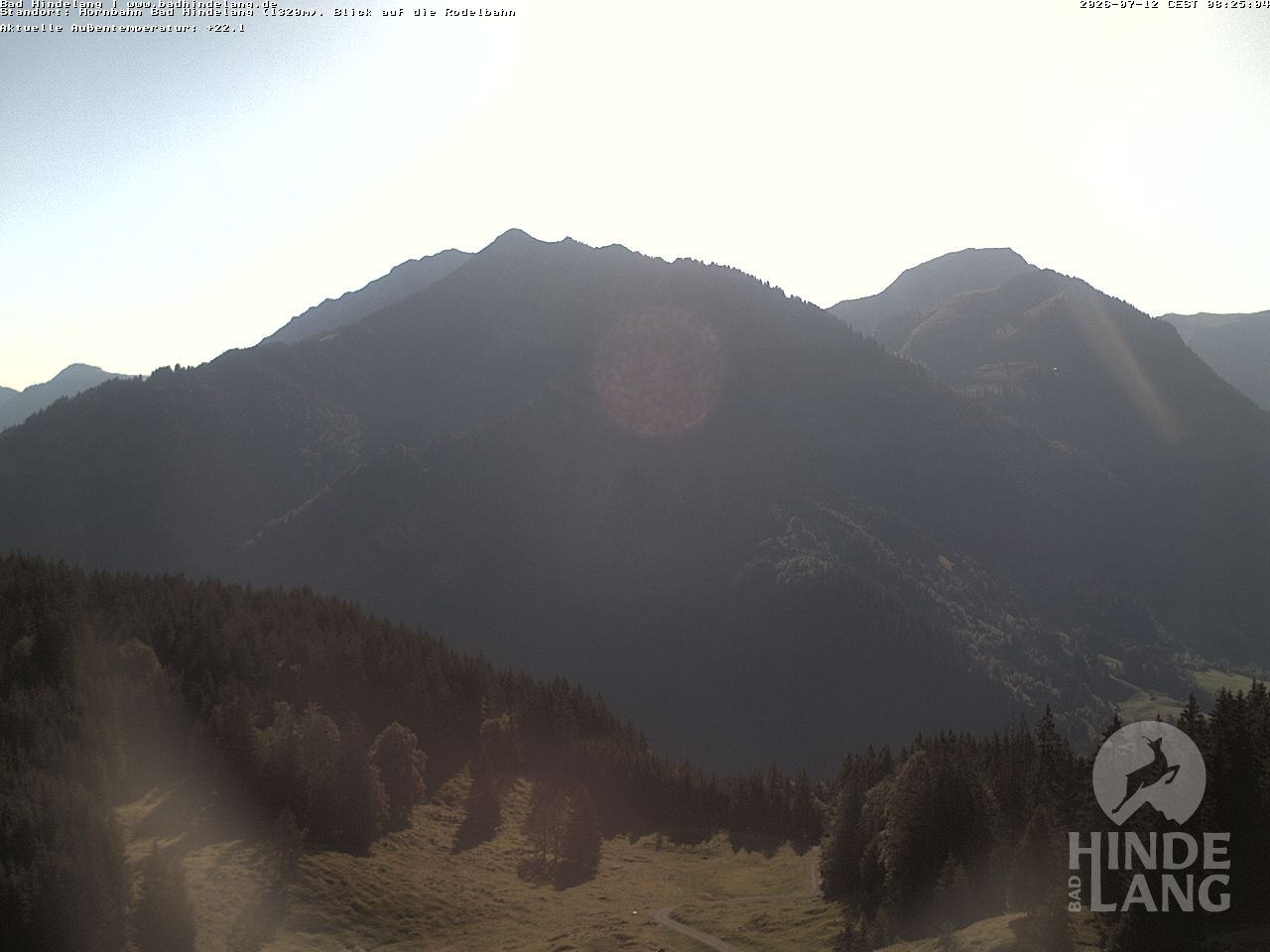 Archiv Foto Webcam Blick auf Hornalp