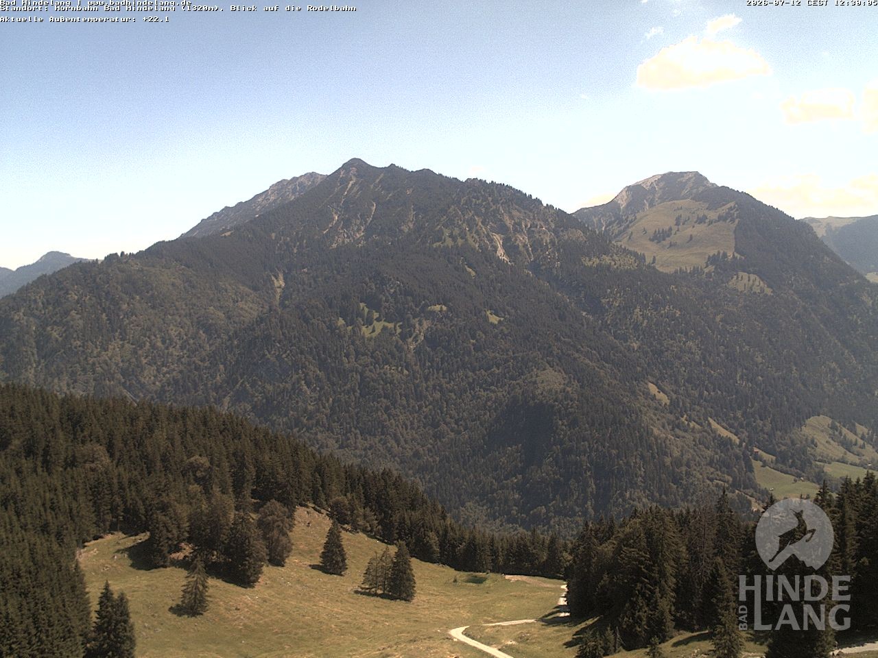 Archiv Foto Webcam Blick auf Hornalp