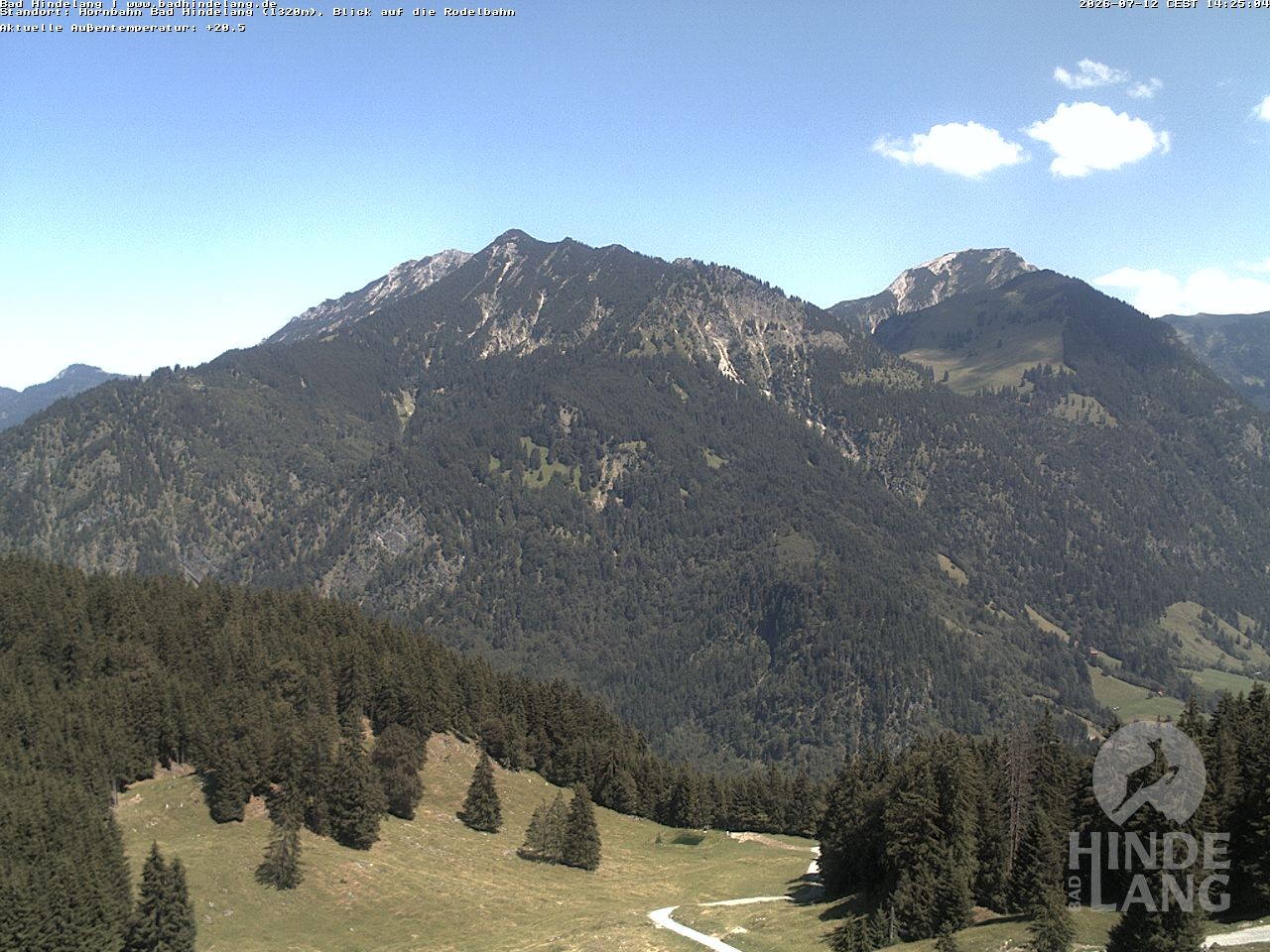 Archiv Foto Webcam Blick auf Hornalp