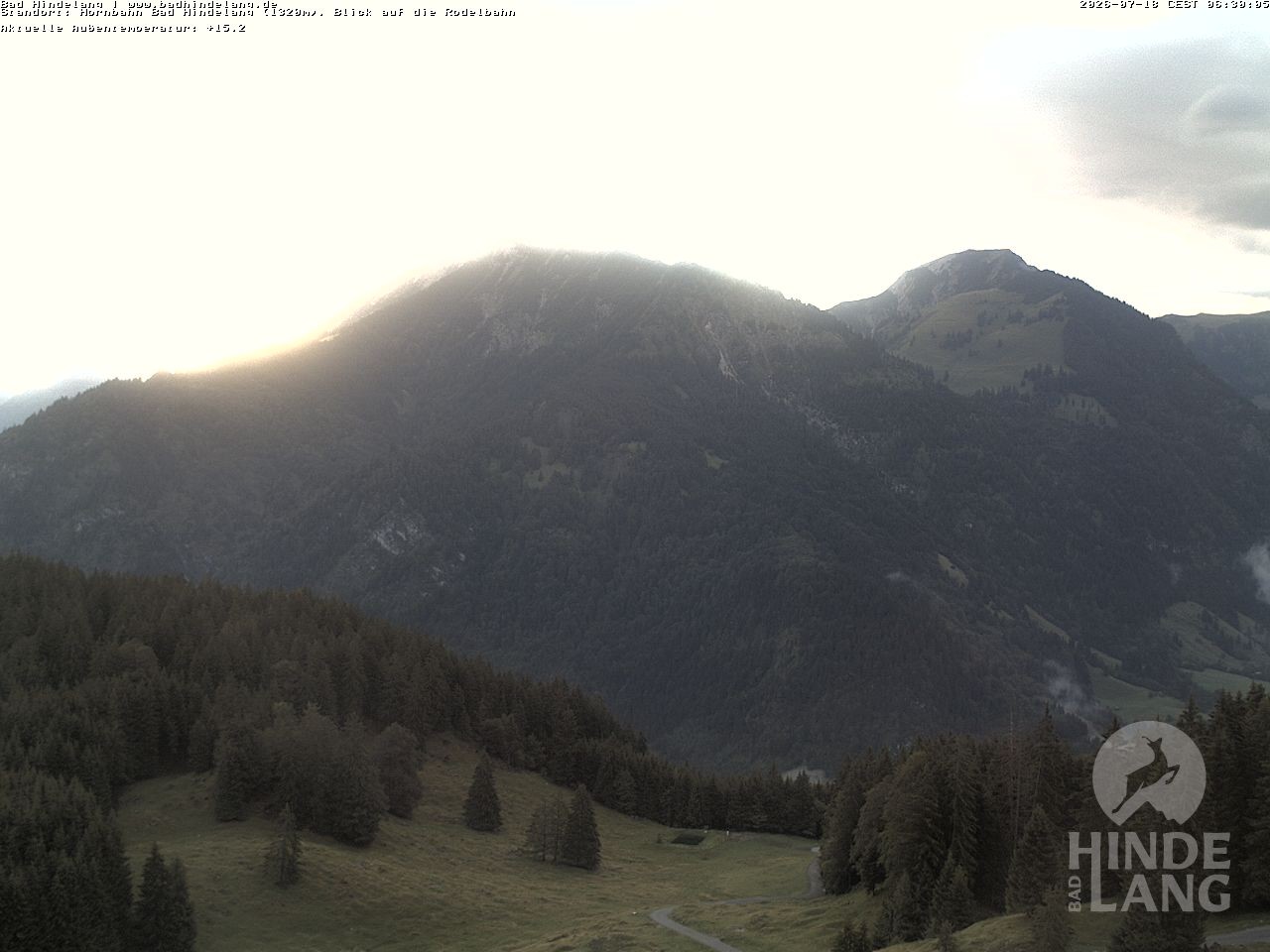 Archiv Foto Webcam Blick auf Hornalp