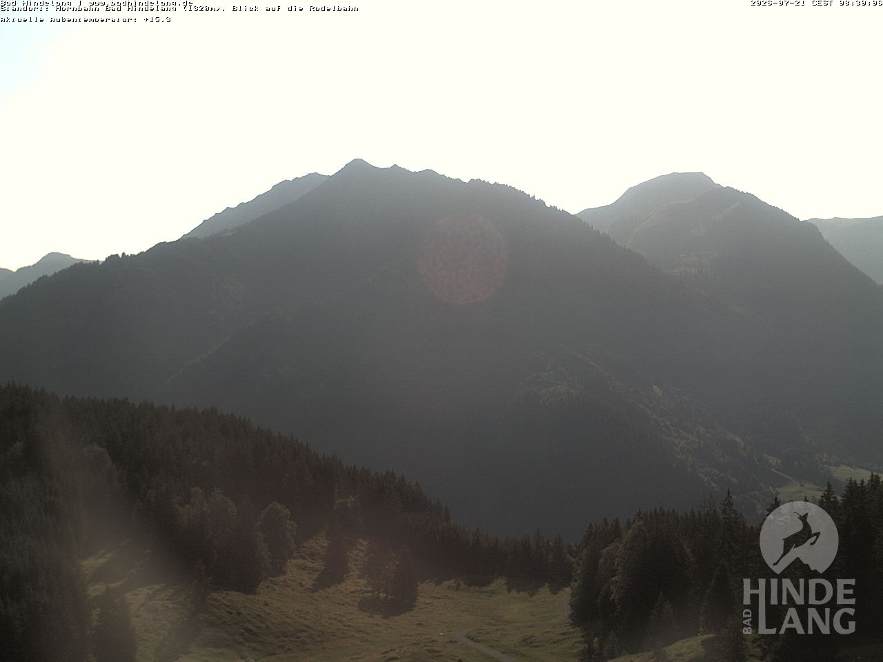 Archiv Foto Webcam Blick auf Hornalp