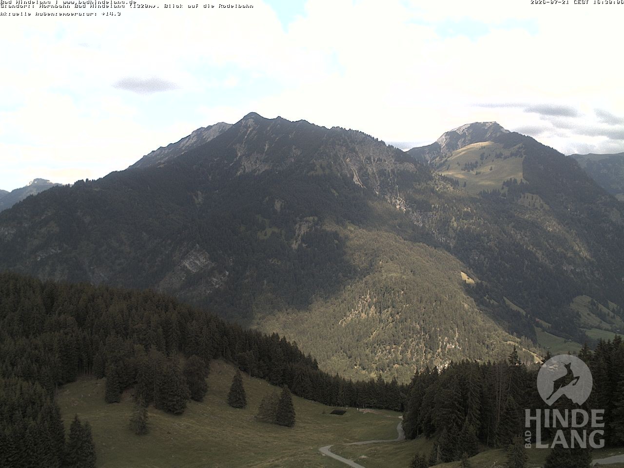 Archiv Foto Webcam Blick auf Hornalp