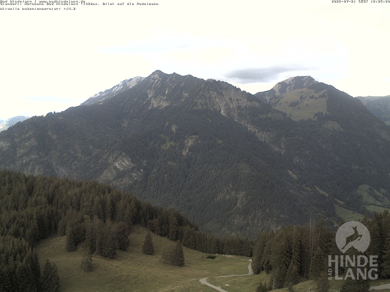 Archiv Foto Webcam Blick auf Hornalp