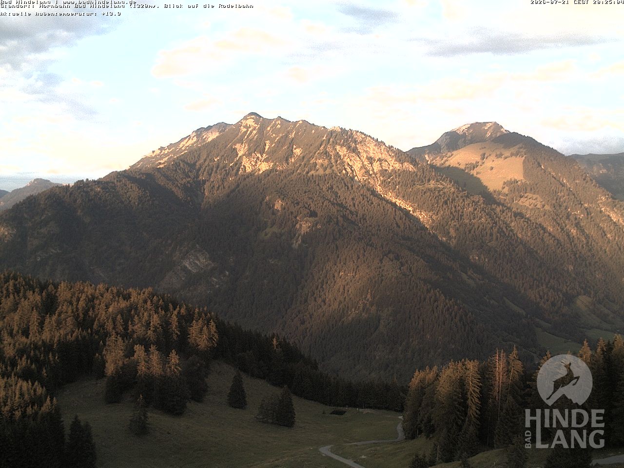 Archiv Foto Webcam Blick auf Hornalp