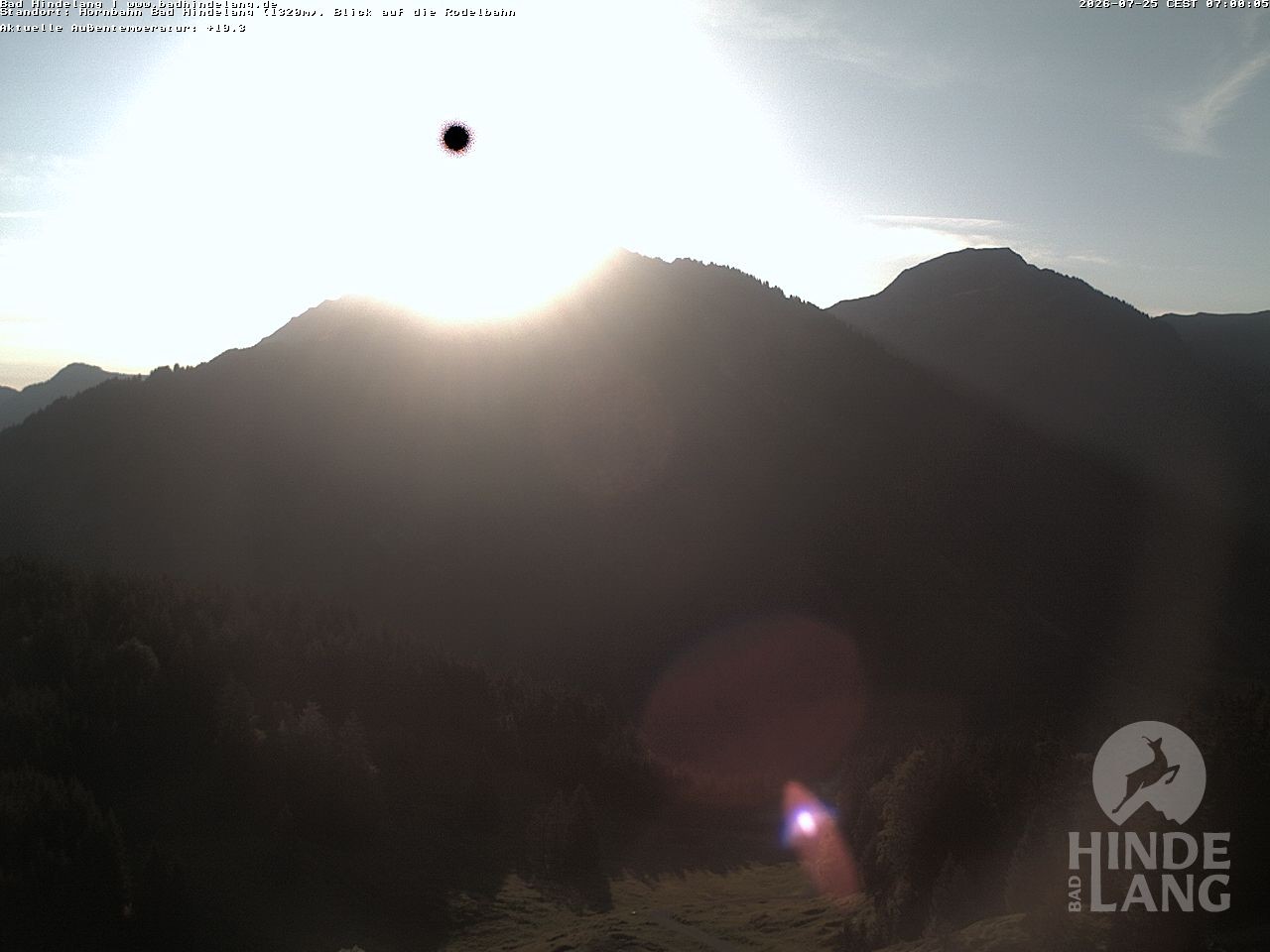 Archiv Foto Webcam Blick auf Hornalp