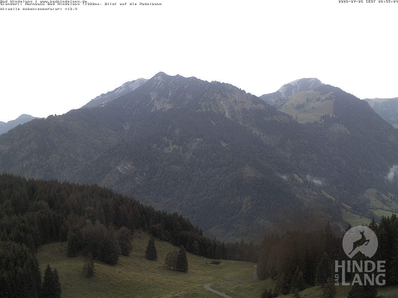 Archiv Foto Webcam Blick auf Hornalp