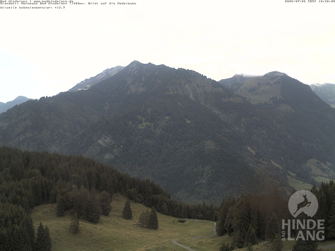 Archiv Foto Webcam Blick auf Hornalp