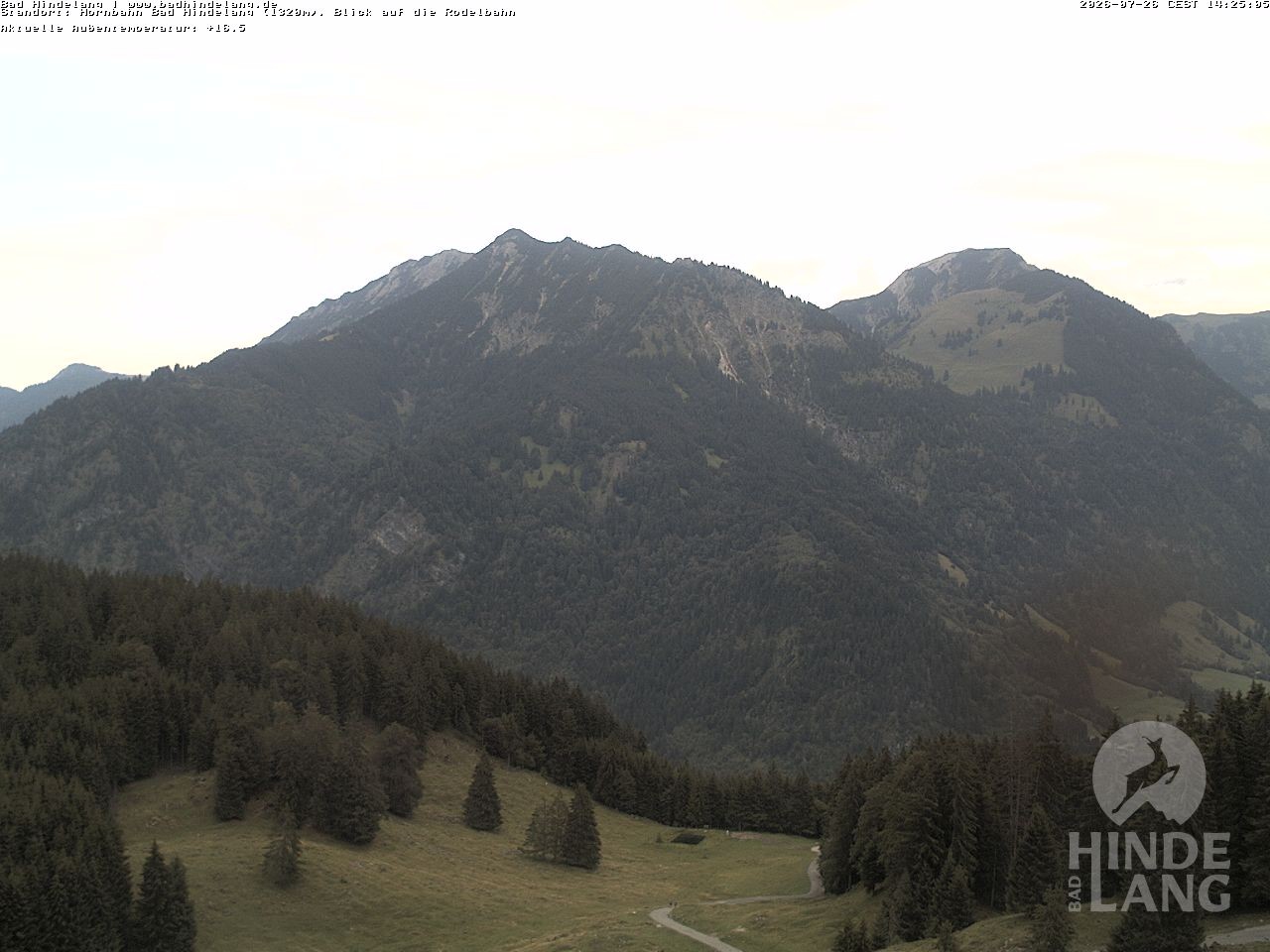 Archiv Foto Webcam Blick auf Hornalp
