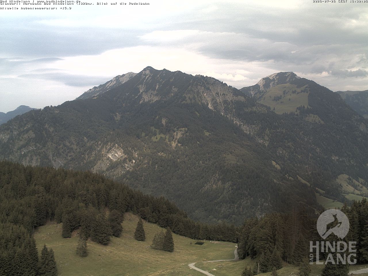 Archiv Foto Webcam Blick auf Hornalp