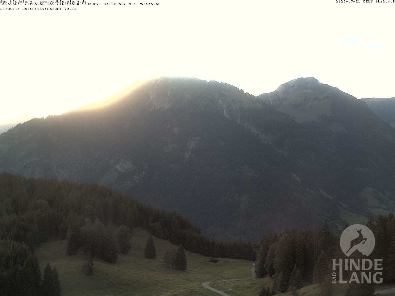 Archiv Foto Webcam Blick auf Hornalp