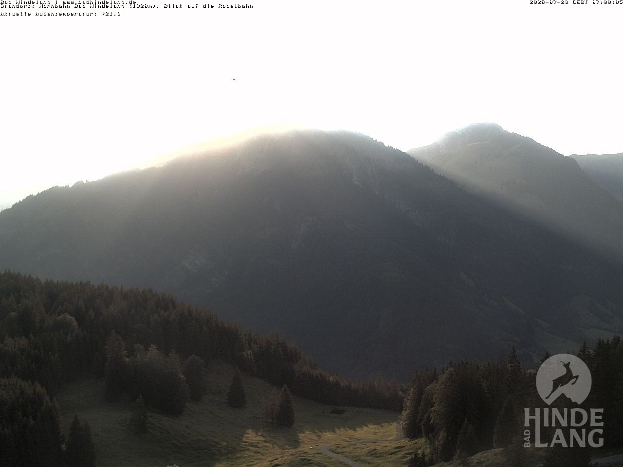 Archiv Foto Webcam Blick auf Hornalp