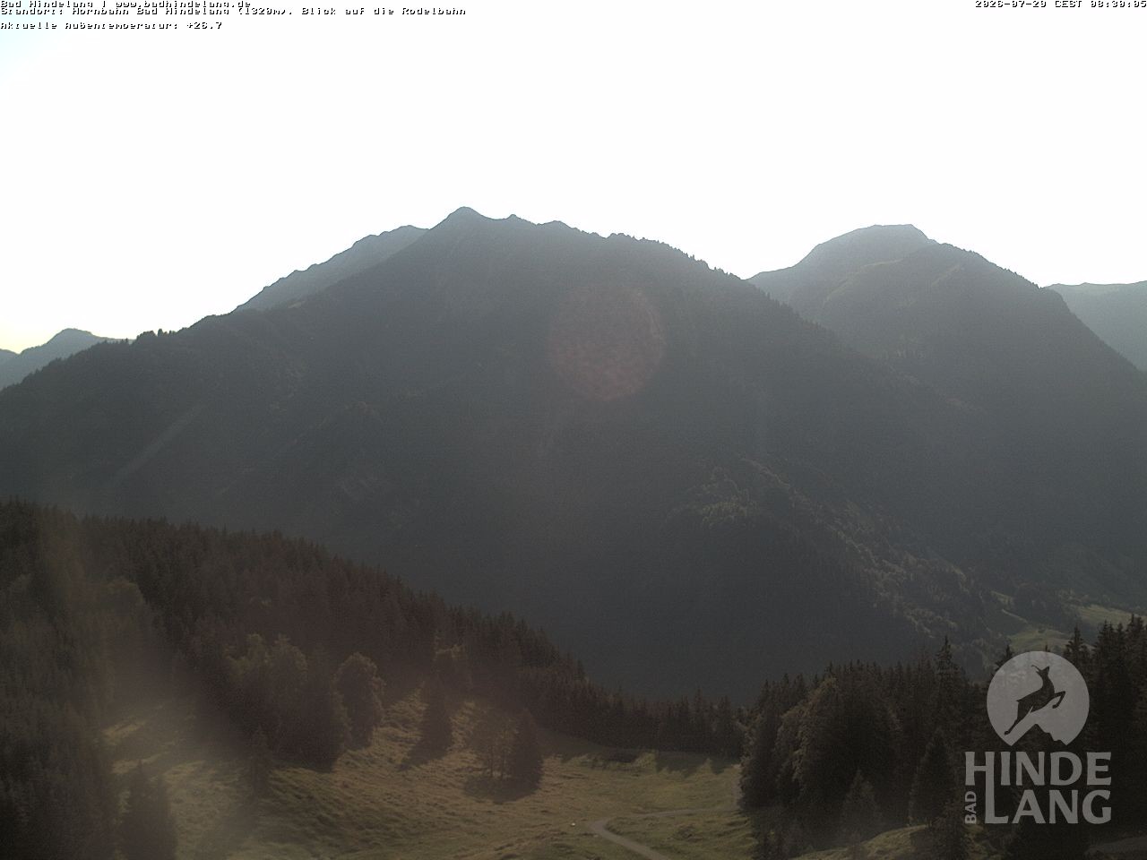 Archiv Foto Webcam Blick auf Hornalp