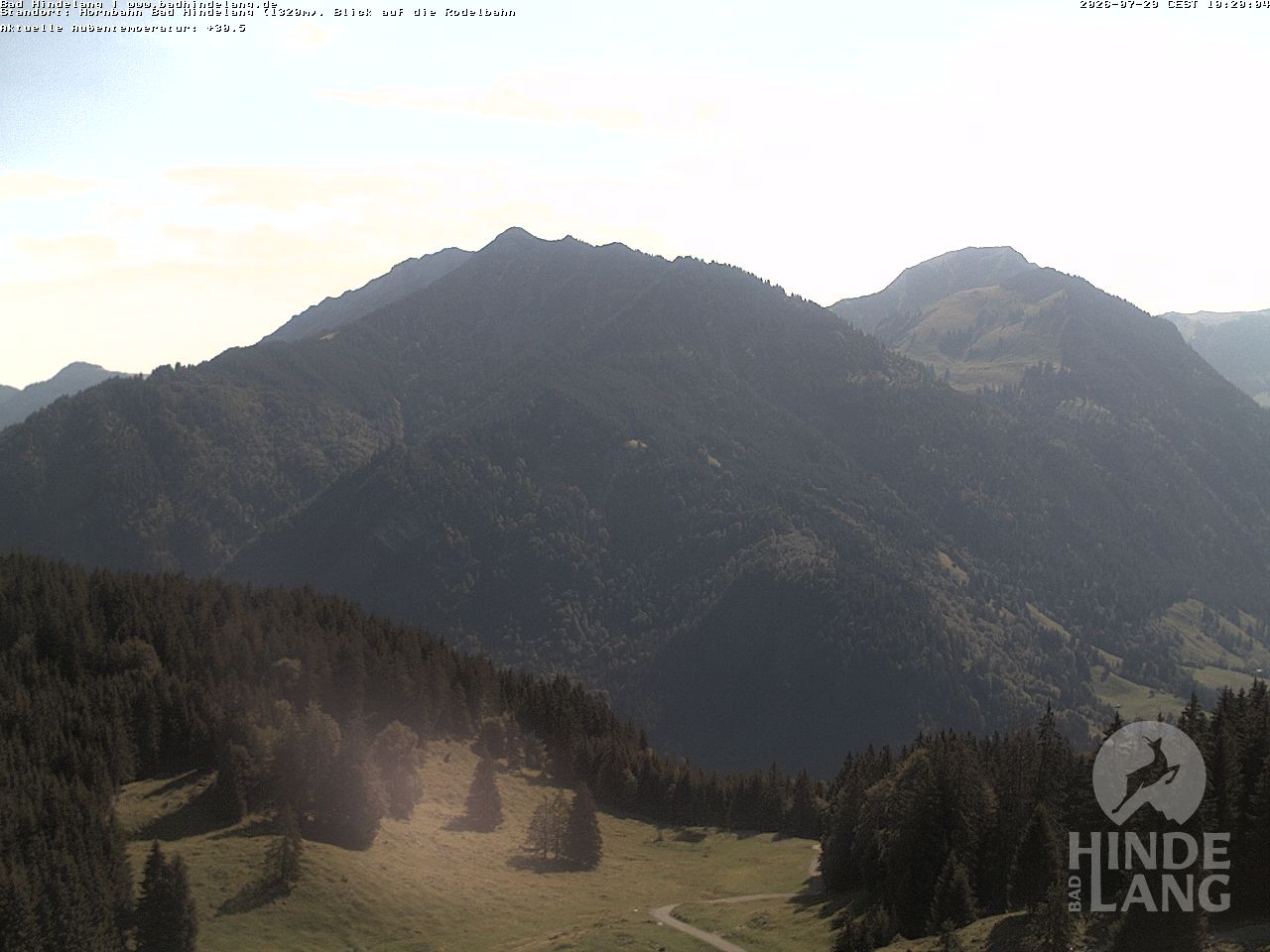 Archiv Foto Webcam Blick auf Hornalp