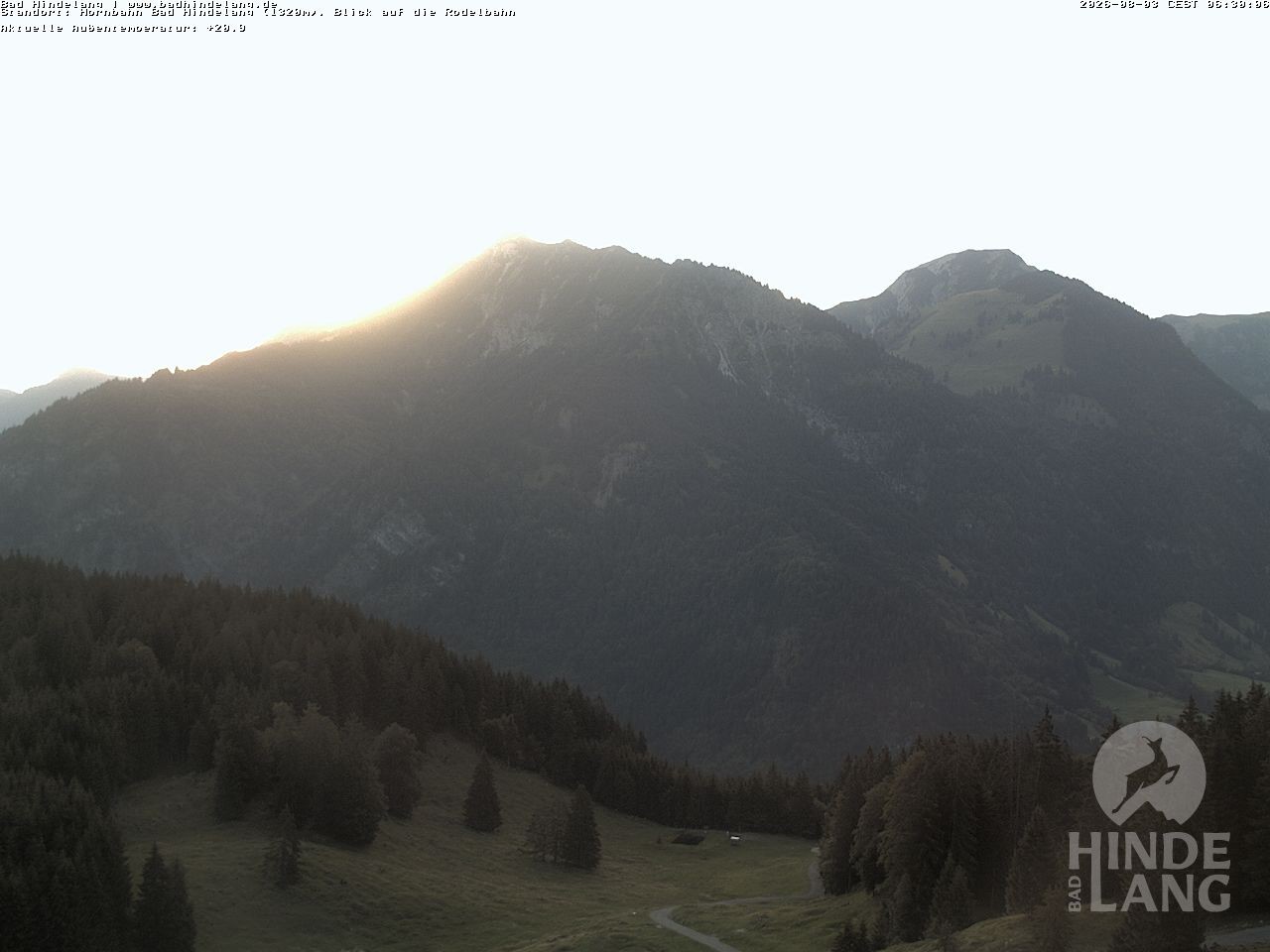 Archiv Foto Webcam Blick auf Hornalp