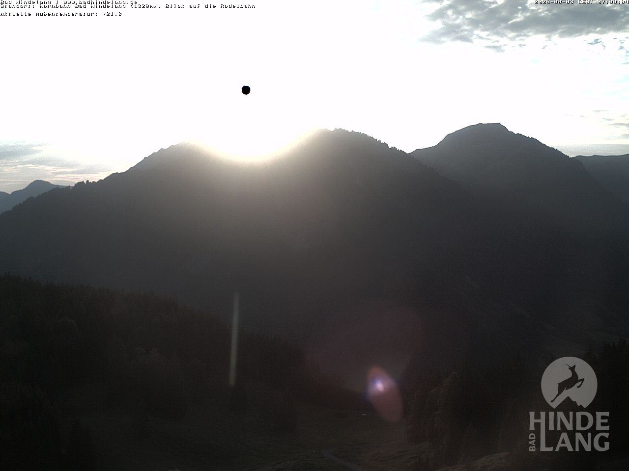 Archiv Foto Webcam Blick auf Hornalp