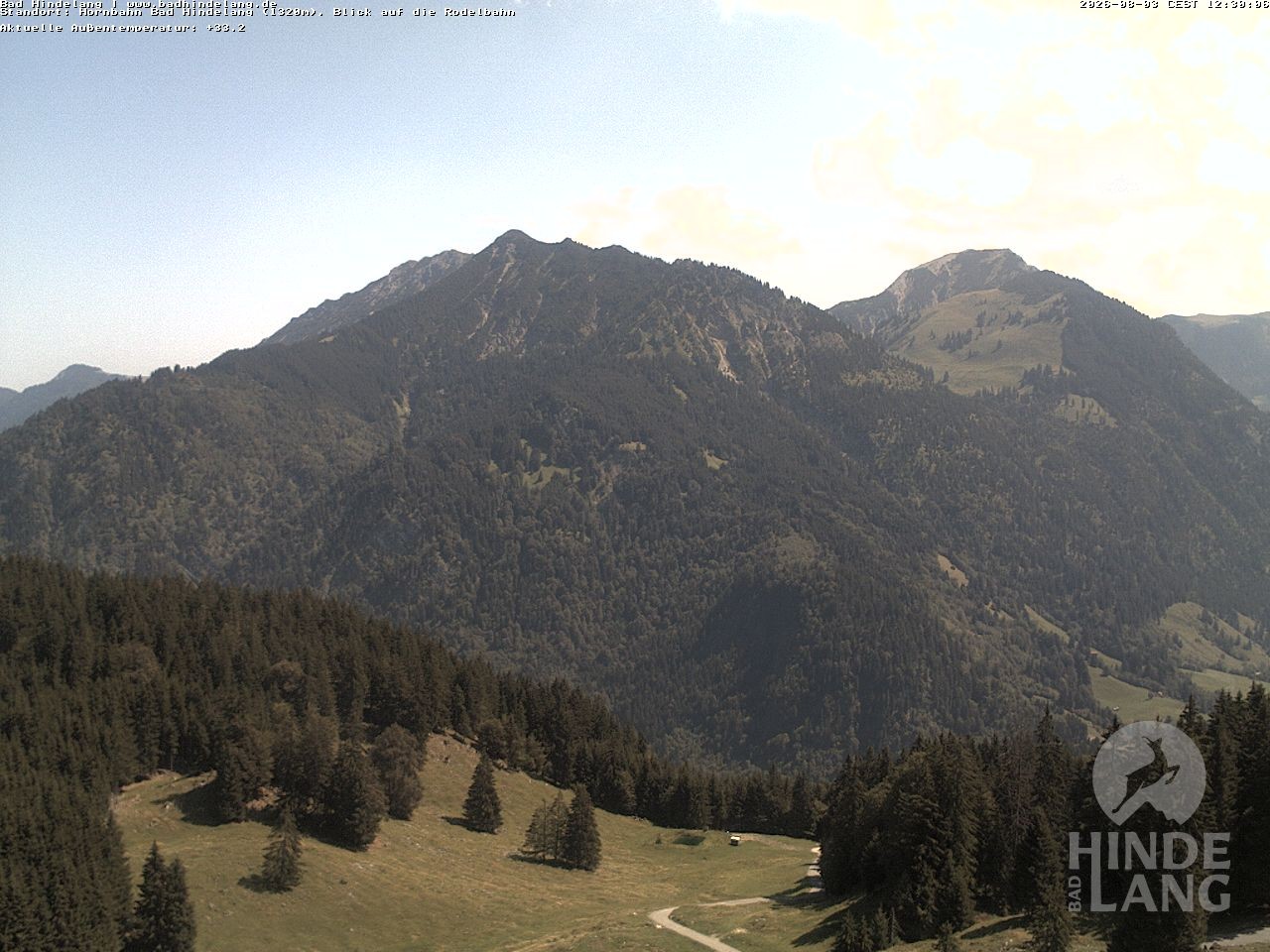 Archiv Foto Webcam Blick auf Hornalp