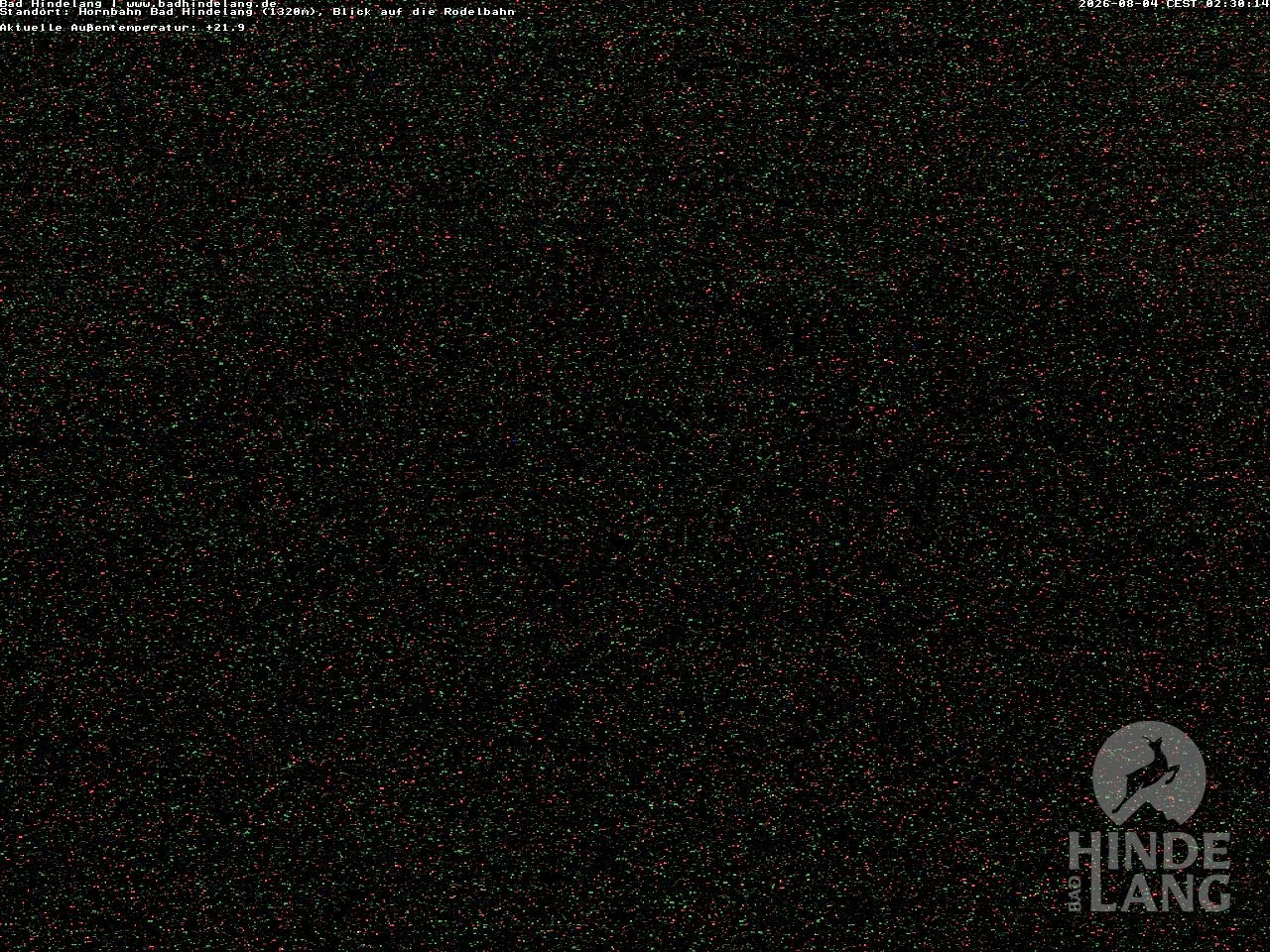 Archiv Foto Webcam Blick auf Hornalp