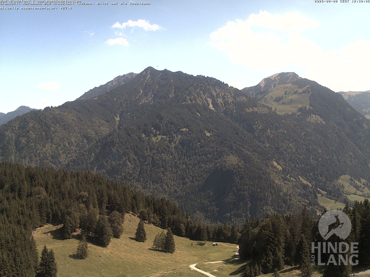 Archiv Foto Webcam Blick auf Hornalp