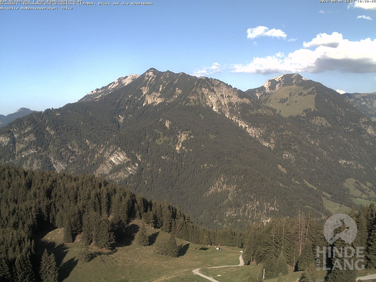 Archiv Foto Webcam Blick auf Hornalp