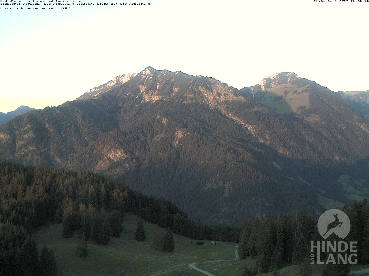Archiv Foto Webcam Blick auf Hornalp