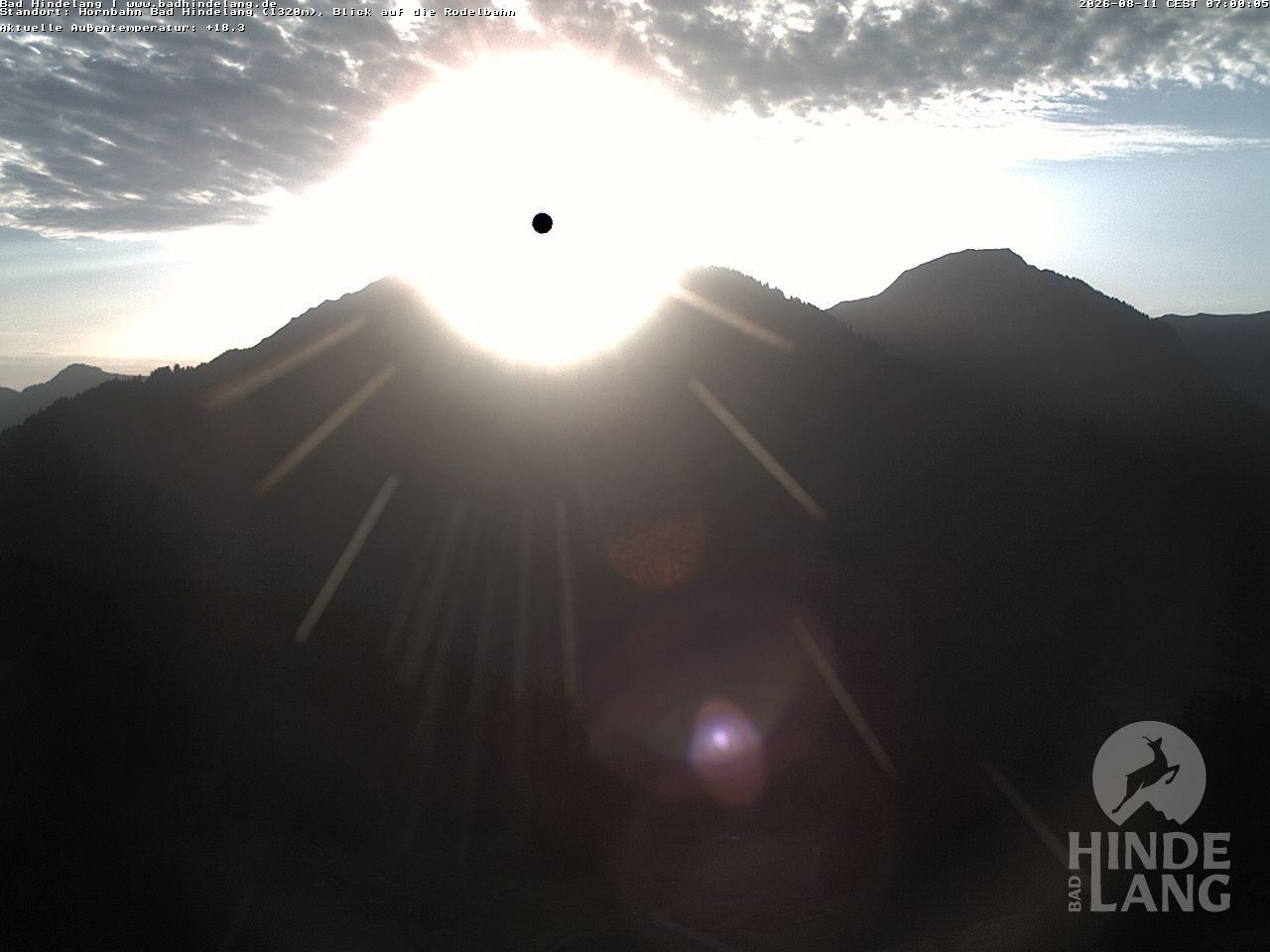 Archiv Foto Webcam Blick auf Hornalp