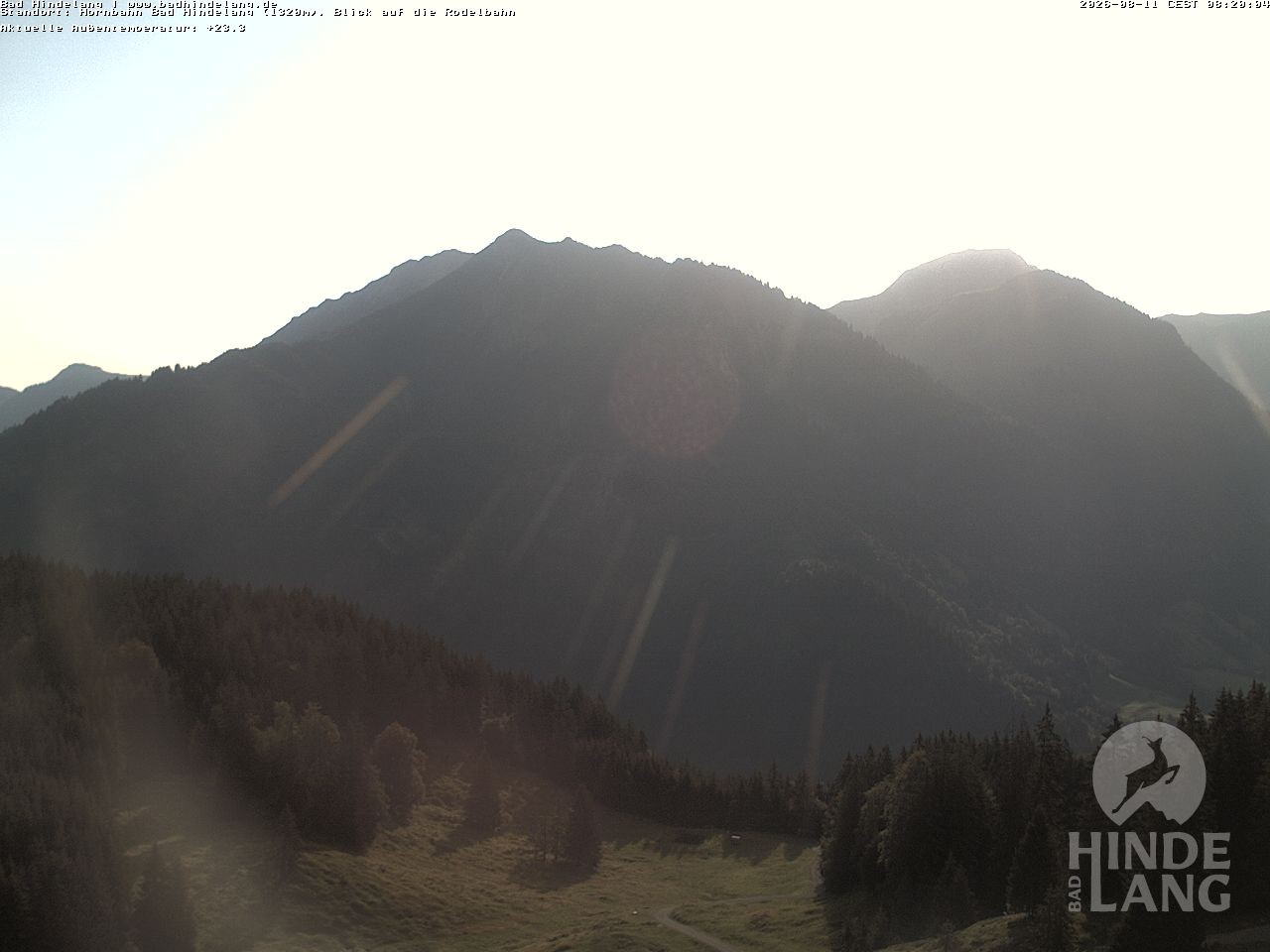 Archiv Foto Webcam Blick auf Hornalp