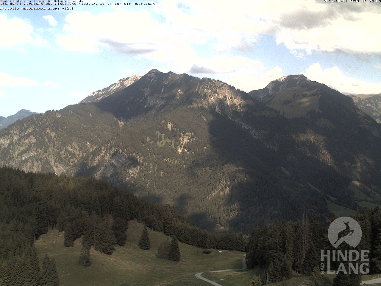 Archiv Foto Webcam Blick auf Hornalp