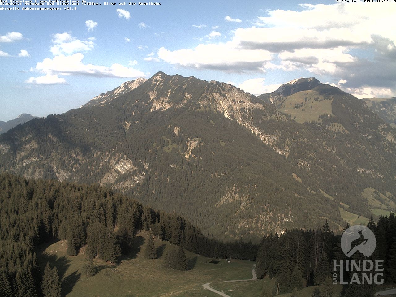 Archiv Foto Webcam Blick auf Hornalp