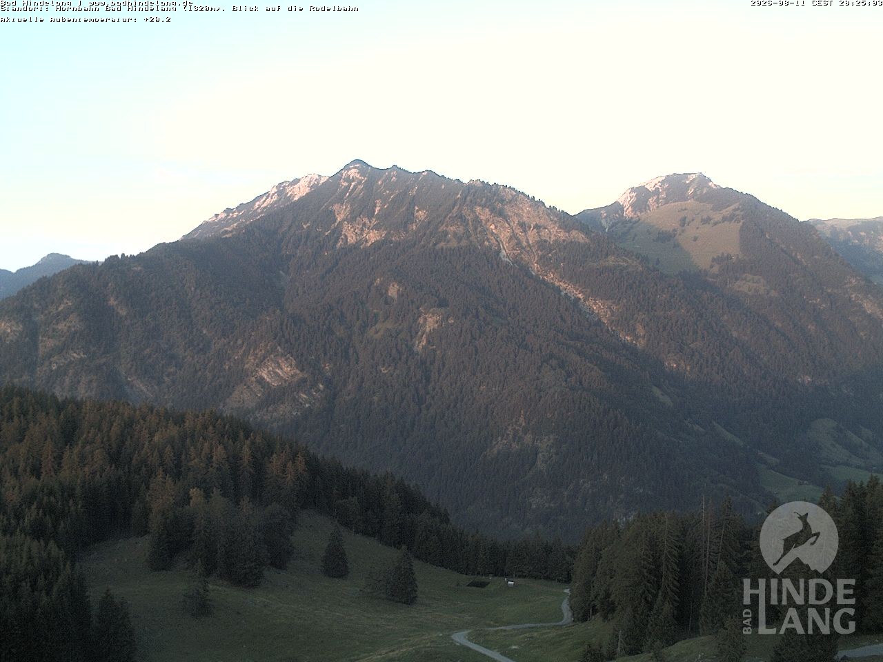 Archived image Webcam Bergstation Hahnenbahn Hindelang