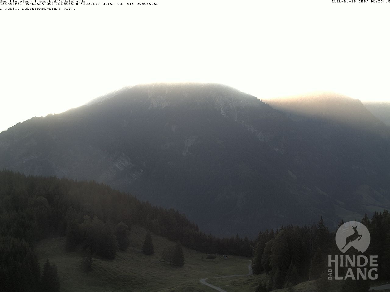 Archived image Webcam Bergstation Hahnenbahn Hindelang