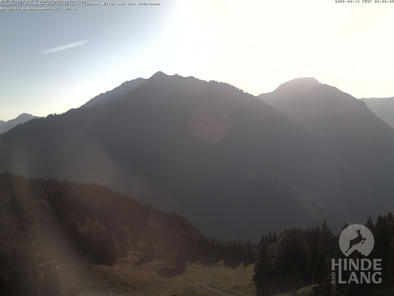Archived image Webcam Bergstation Hahnenbahn Hindelang