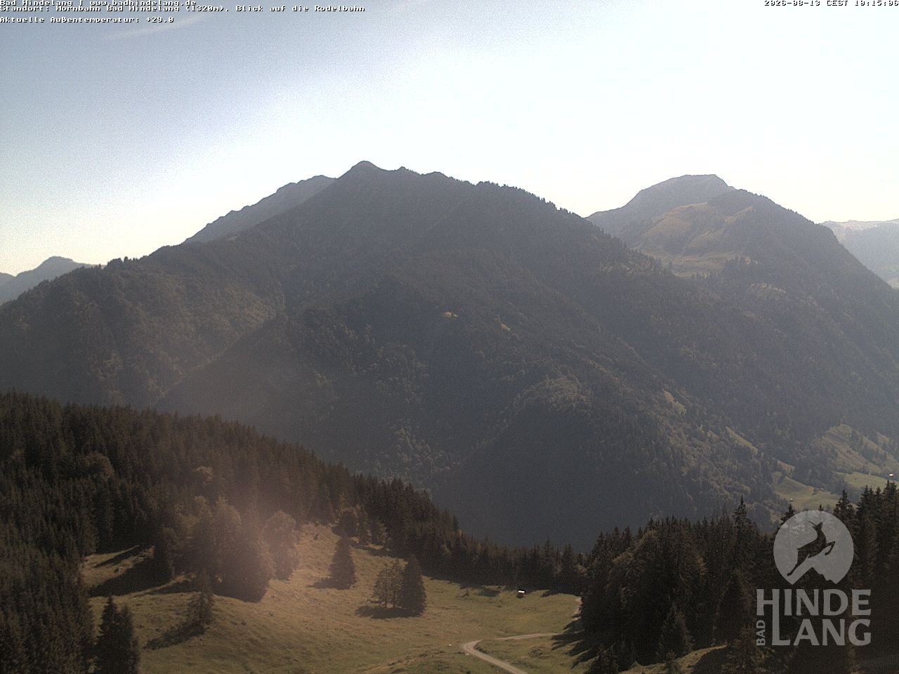 Archived image Webcam Bergstation Hahnenbahn Hindelang