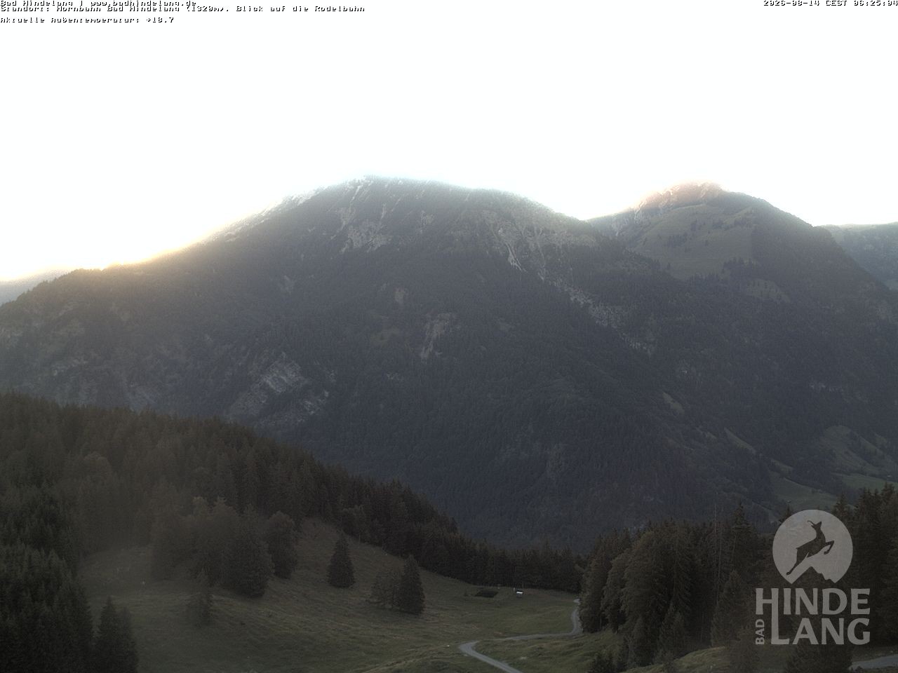 Archiv Foto Webcam Blick auf Hornalp