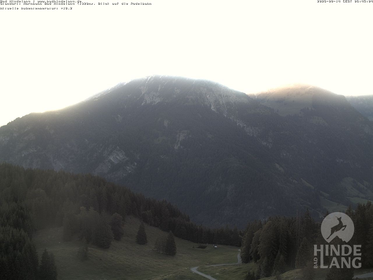 Archiv Foto Webcam Blick auf Hornalp